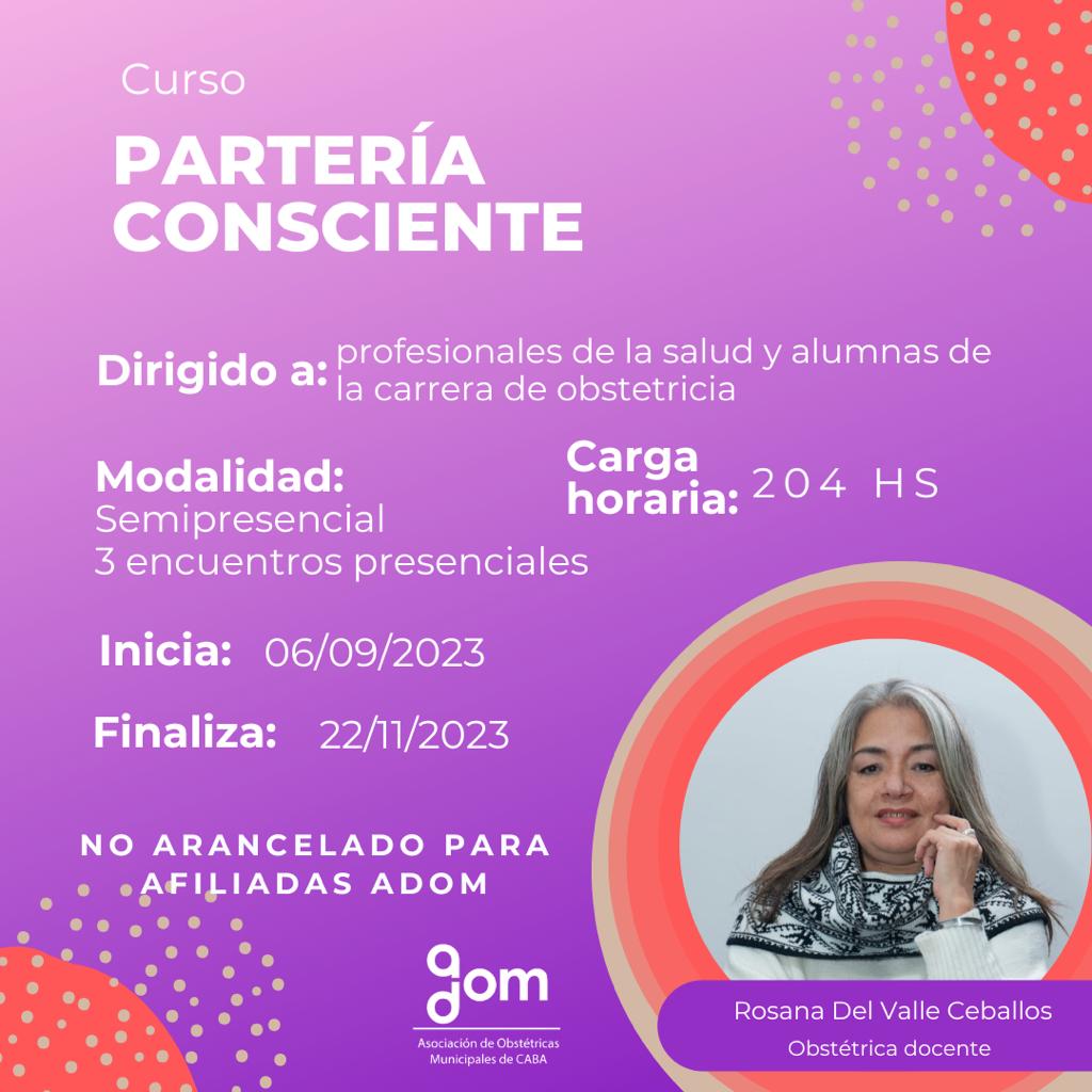 Curso: “Partería Consciente”
